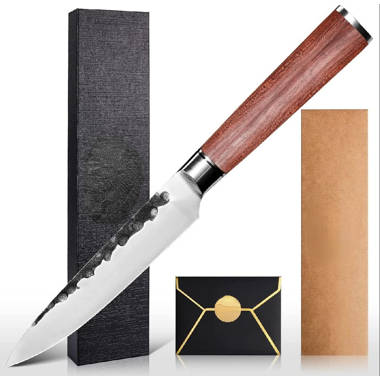 Short Gaucho Dark Wood Steak Knives – Bon Chef, Inc.