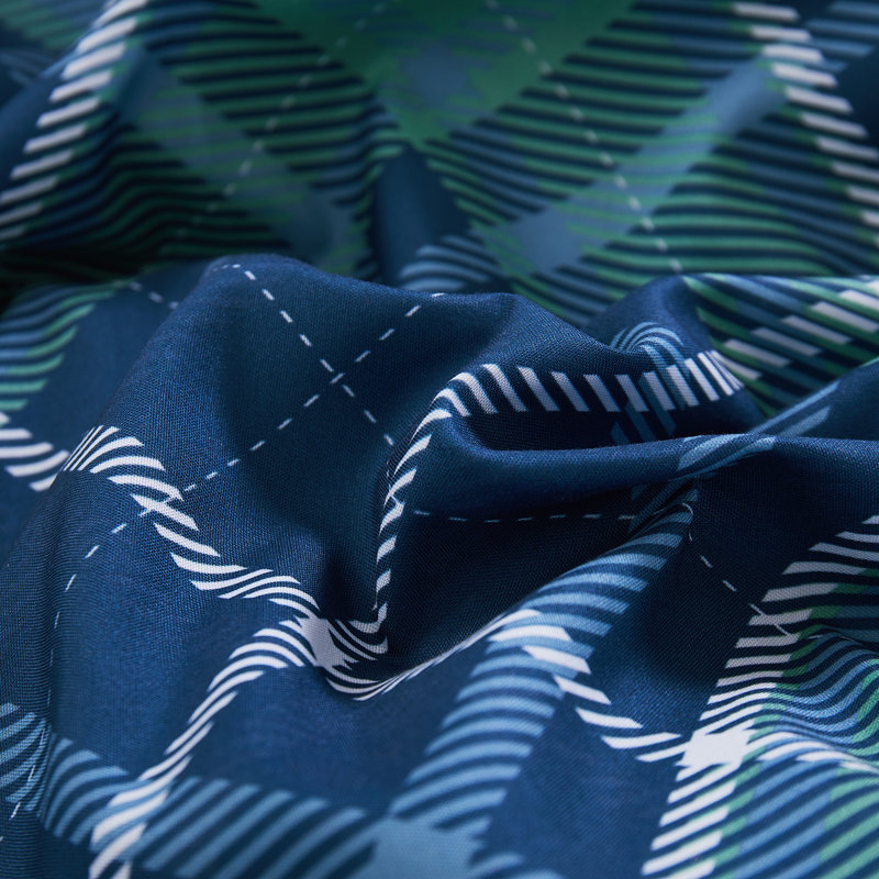 Ensemble d'édredon réversible en microfibre 3 pièces, Édredon simple et 1 taie décorative