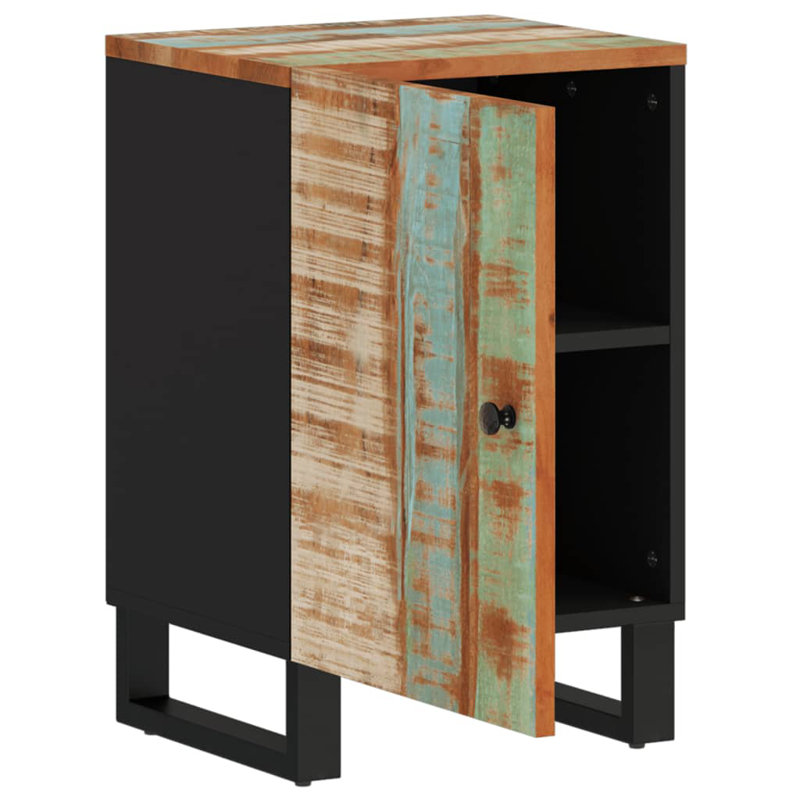 Ruckersville Bathroom Cabinet, Brown/Green