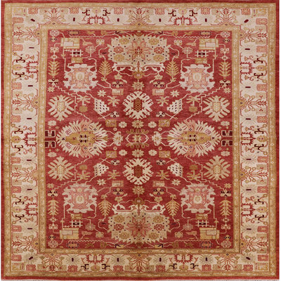 Tapis oriental rouge / beige Haygashen