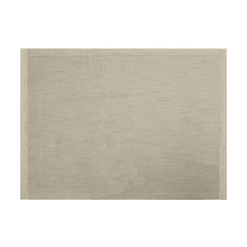 Napperon en coton 19 po Suncica, Taupe