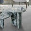 ensemble de tables basses en marbre naturel-112658509