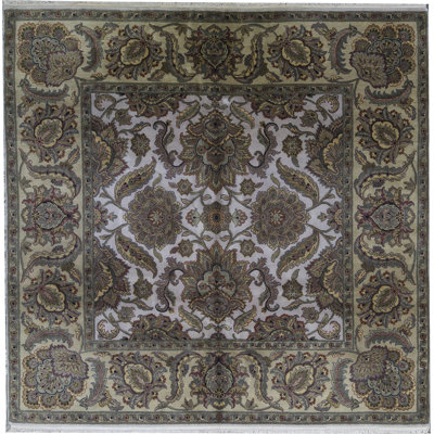 One-of-a-Kind 8'1" Square Wool Area Rug in