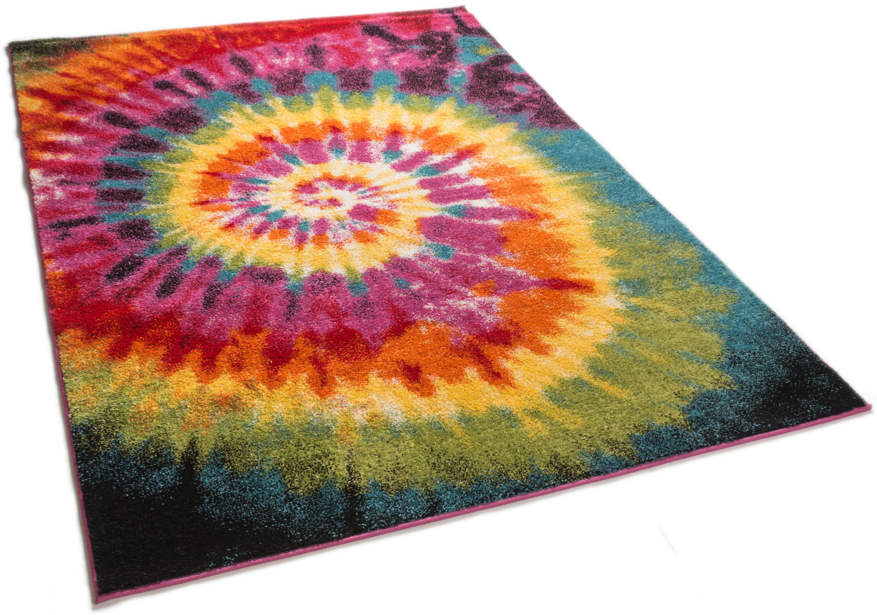 Well Woven Viva Woodstock Whirlwind Retro Orange/Pink Rug & Reviews ...