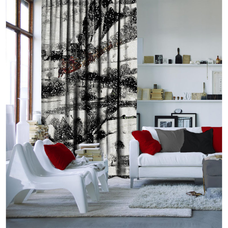 Rideau en polyester Antonelli