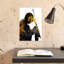 Golden Cello Silhouette Abstract Contemporary-129476533