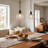 Single Pendant Light With Glass Shade