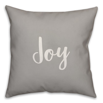 Solid Colour Reversible Throw Pillow