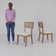 Fiammetta Solid Wood Upholstered Cushion Dining Chair