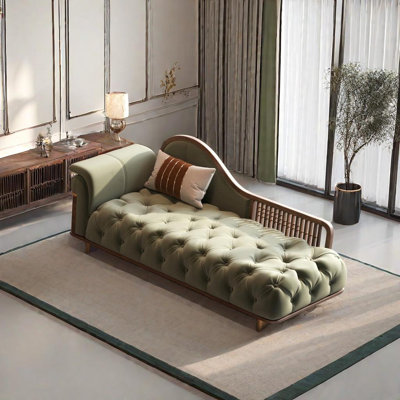 Luxury Chaise Longue faux Leather