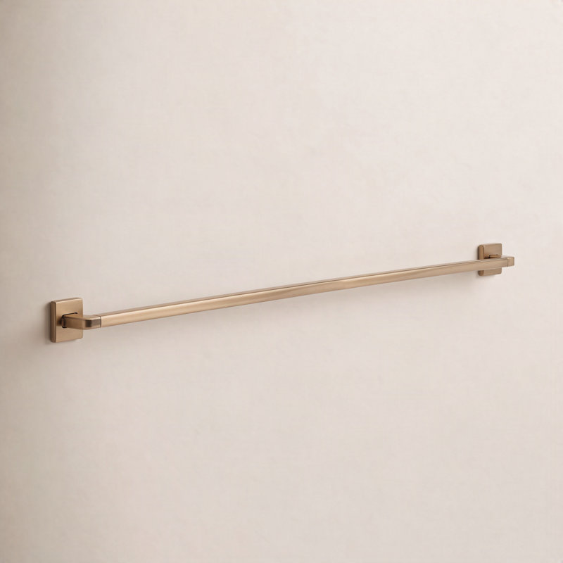 Barre d'appui pivotante 42 po, Bronze champagne