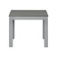 Table de salle à manger d'extérieur / d'intérieur en ardoise avec 4 bancs et accessoires Oasis-90663842-90482025-90663845