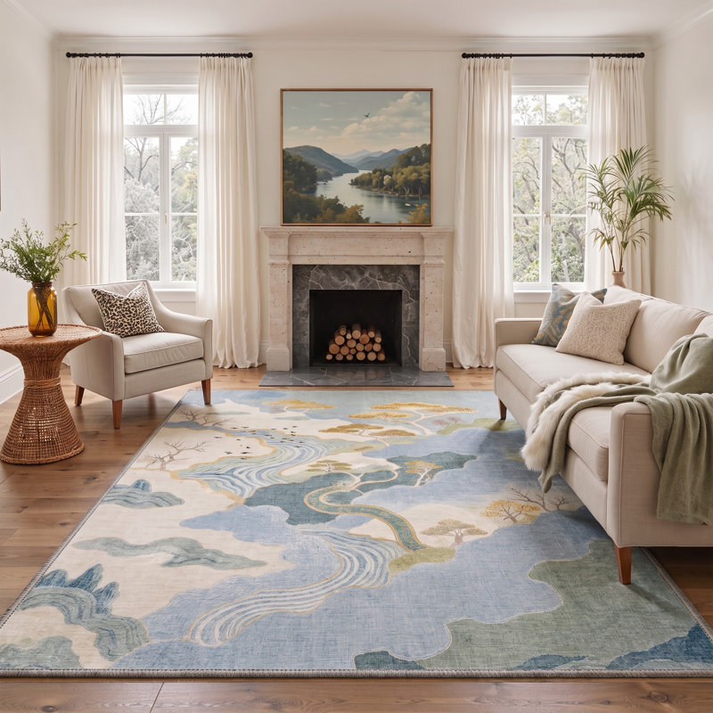 Rectangle Animal Print Area Rug, Rectangle 160x230cm