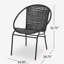 Fauteuil de chambre luxueux, fauteuil simple de luxe