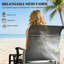 Fauteuil oscillant d'extérieur à haut dossier Garden-818688584
