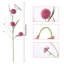 Faux fleurs artificielles en forme de boule de pissenlit à 3 têtes kbndieu-128925569