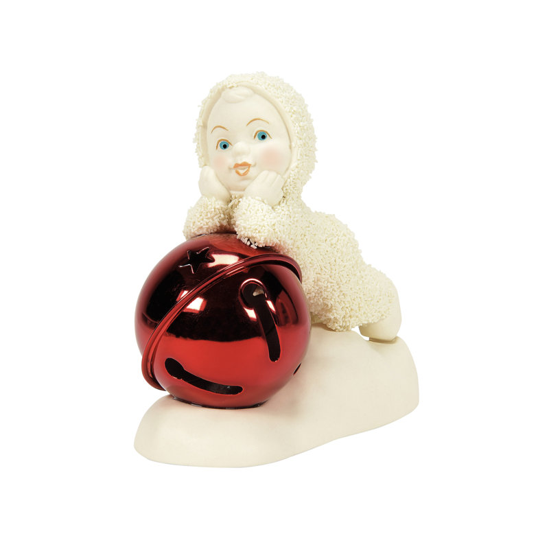 Figurine cloche de Noël Snowbabies Christmas Jubilee 3,54 pouces