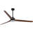 72 inch Black Modern Ceiling Fan with Light and Remote, Reversible DC Motor Farmhouse Ceiling Fan with 3 Blades