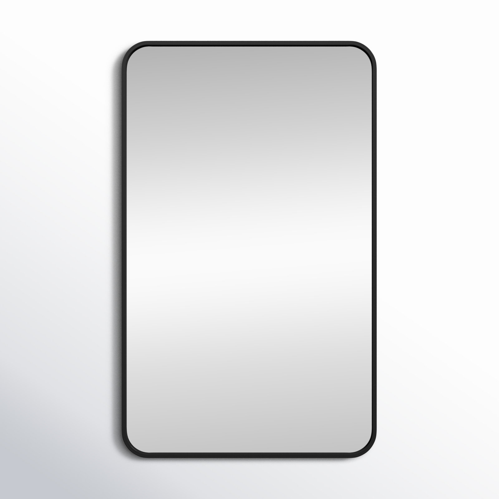 Sabine 36" Accent Mirror, Black, 36" x 22"