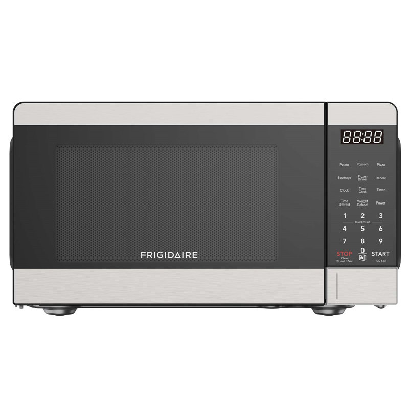 Frigidaire 0.7 Cu. Ft. 700 Watt Countertop Microwave Oven, Stainless Steel