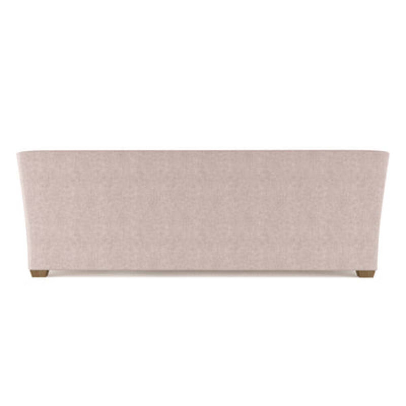 Rivington Flare Square Track-Arm Sofa, 31" H x 108" W x 37" D, Plush Velvet Blush, Weathered