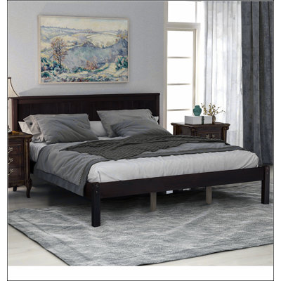 Platform Bed Frame with Headboard