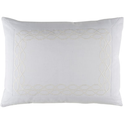 Afia Cotton Blend Geometric Sham Set