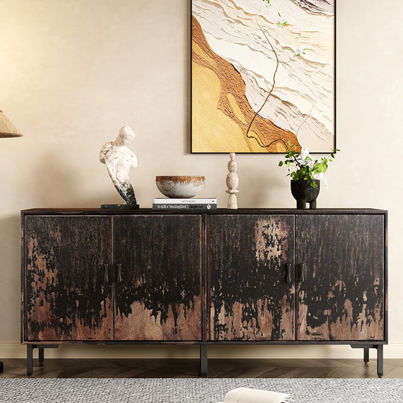 Buffet haut de gamme de style japonais rétro et minimaliste