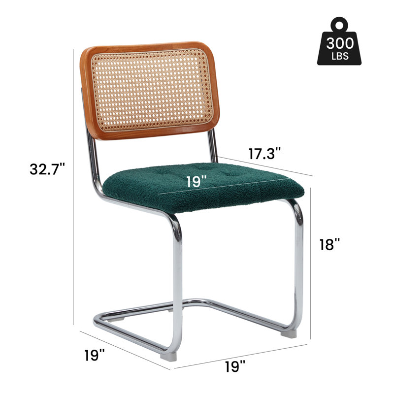 Chaises de salle à manger robustes et modernes, conception en velours métallique, cuisine élégante