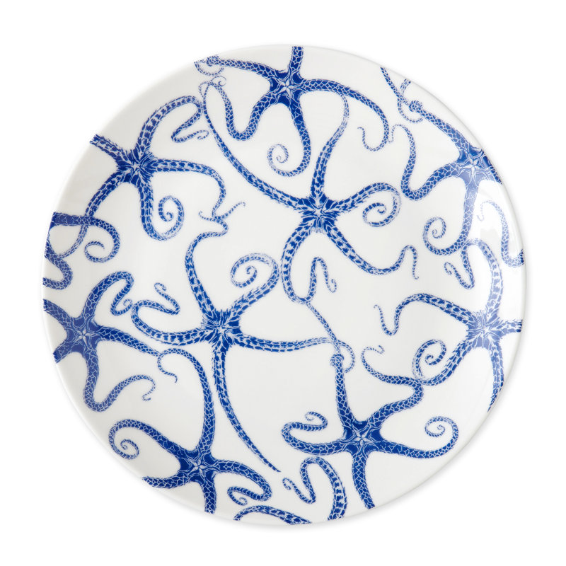 Starfish Handmade Porcelain Dinner Plate