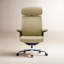 Fauteuil de direction moderne en cuir Vivian-107665302