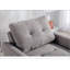 Fauteuil gris capitonné Tadcaster-723567847