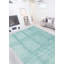 Tapis turquoise Kashkuli Gabbeh 9 pi 0 po x 11 pi 10 po