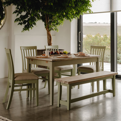 Bayou 45cm H Upholstered Slat Back Side Chair