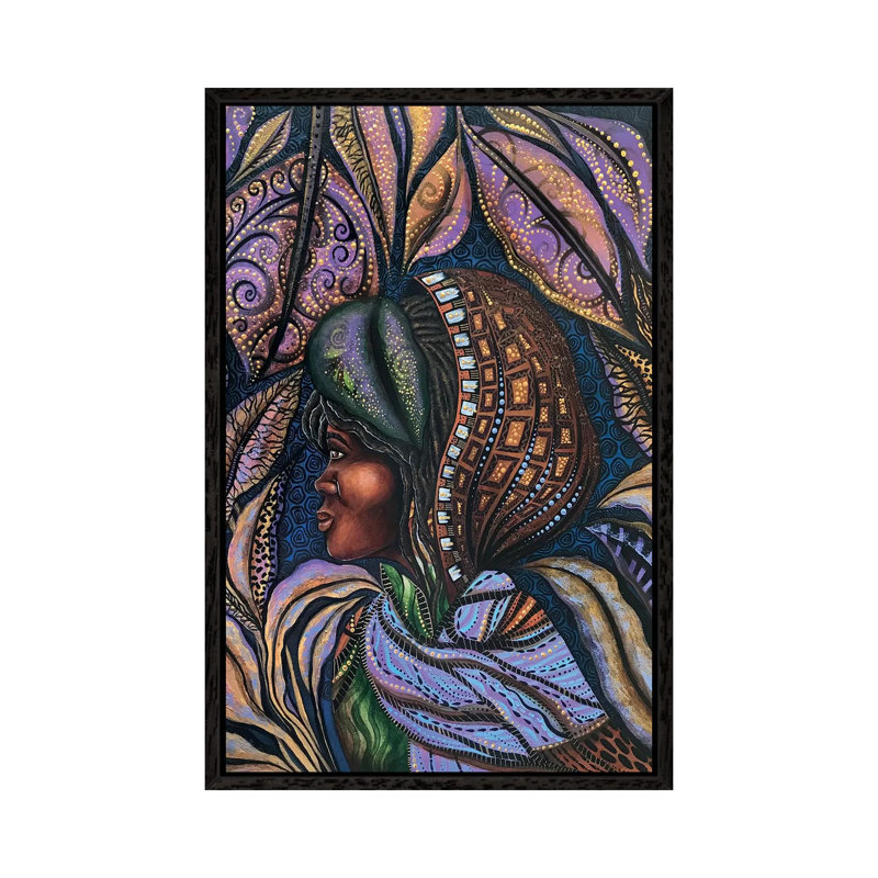 Harriet Under the Veil of Night by Ashley Joi - Single Picture Frame Rectangle Print on Canvas, 66.04 cm H x 45.72 cm W