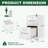 metal frame File Cabinet with 2 Drawers and Lock-1876675283