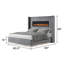 Jemere King 2 pièces gris-270725549-270725545-270725547