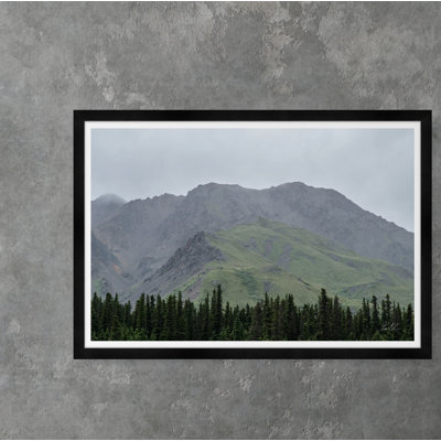 Tree Line Color Shift - photographie avec cadre photo