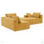 Canapé modulaire en L en chenille-165456232