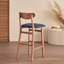 Chaise d'appoint à dossier bas en noyer (ensemble de 8)-1157897776-1157897801