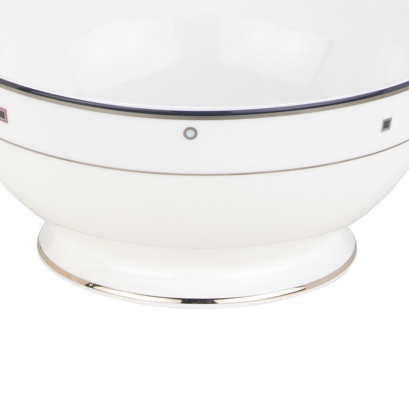Shadow Bone China Salad Bowl