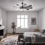 Kasie 65cm Ceiling Fan with LED Lights