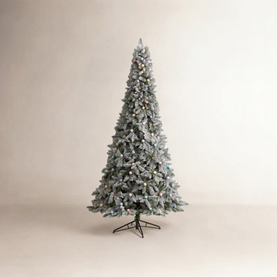 Artificial Christmas Tree with Color & Clear Lights