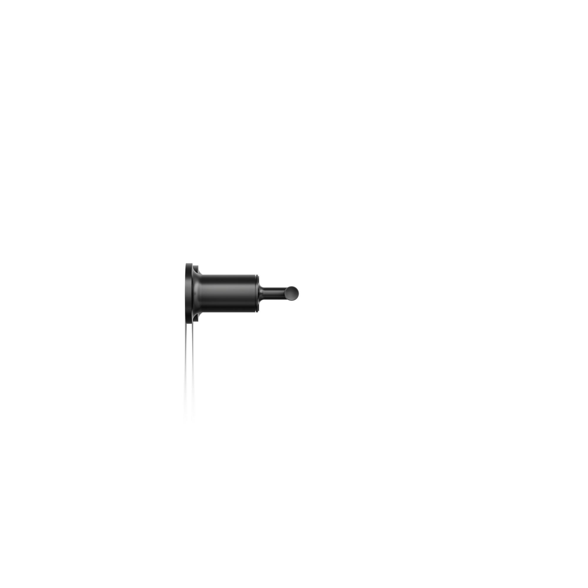 Purist Deck- or Wall-Mount High-Flow Bath Trim with Lever Handles, Matte Black
