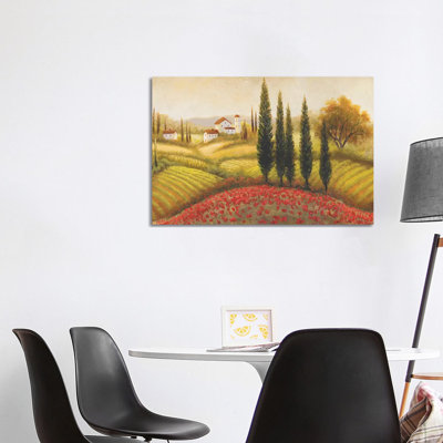 Flourishing Vineyard 1 Piece Wrapped Canvas Wall Art