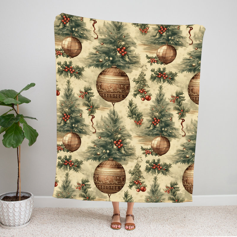 Throw Blanket, 51" W x 60" L