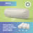 Organic Cotton Neck Roll Pillow - Breathable Soft Pillow with Zippered Shell for Neck Support-98954971-94008266