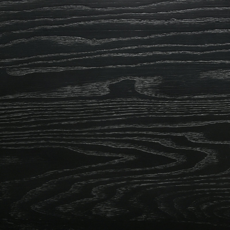 Lit à panneau moderne avec pieds en métal Anser, Très grand lit, Noir/gris