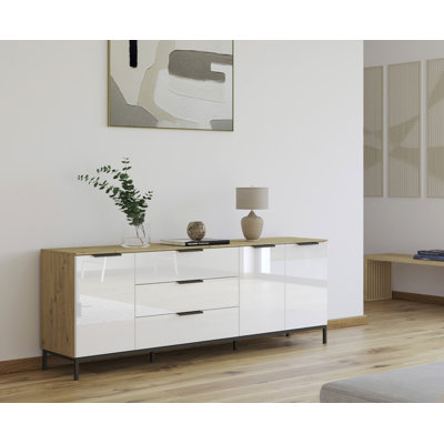 Flipp 3 Drawer 200Cm W Combo Dresser