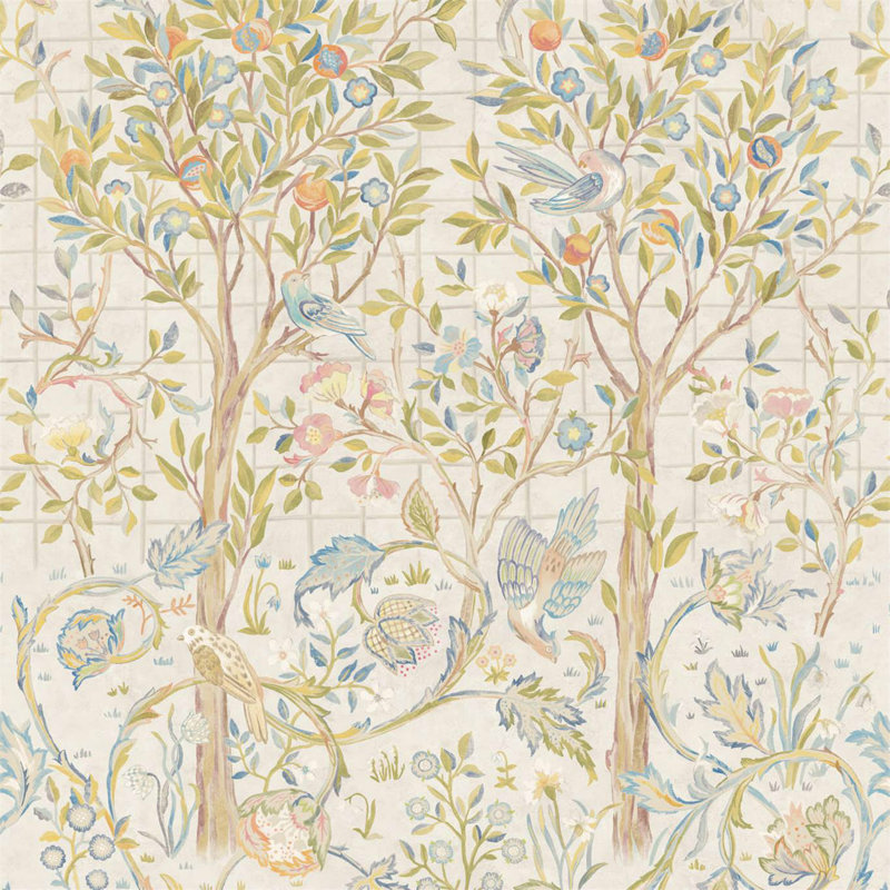 Melsetter Wallpaper, Ivory Sage